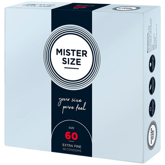 Mister Size Preservativo Tamanho Xl 60 Mm (36 Unidades)