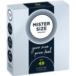 Mister Size - Preservativo Talla S 49 mm (3 unidades)