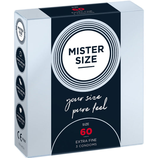 Mister Size - Preservativo Tamanho XL 60 Mm (3 Unidades)