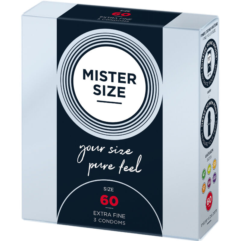Mister Size - Preservativo Tamanho XL 60 Mm (3 Unidades)