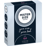 Mister Size - Preservativos Tamanho XXL 64 Mm (3 Unidades)