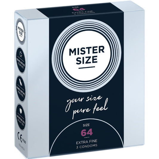Mister Size - Preservativos Tamanho XXL 64 Mm (3 Unidades)
