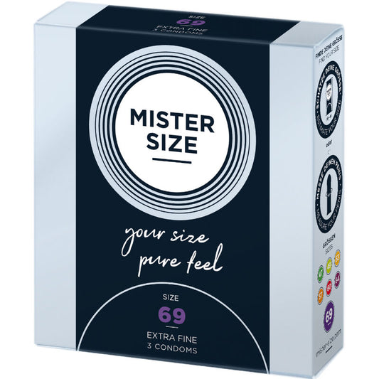 Mister Size - Preservativos Tamanho XxXL 69 Mm (3 Unidades)