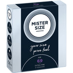 Mister Size - Preservativos Tamanho XxXL 69 Mm (3 Unidades)