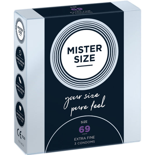 Mister Size - Preservativos Tamanho XxXL 69 Mm (3 Unidades)