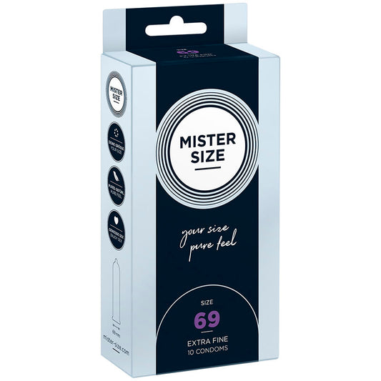 Mister Size - Preservativos Tamanho XxXL 69 Mm (10 Unidades)
