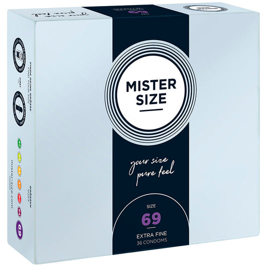 Mister Size Preservativos Tamanho Xxxl 69 Mm (36 Unidades)
