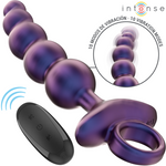 Intense Tito Vibrador Anal Plug Modelo 3 Control Remoto
