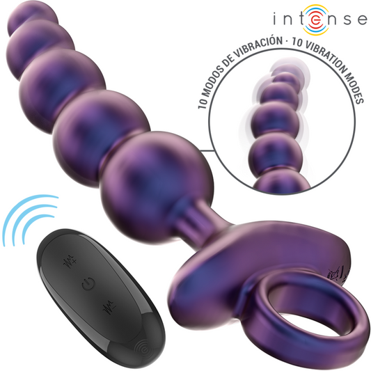 Intense Tito Vibrador Anal Plug Modelo 3 Control Remoto
