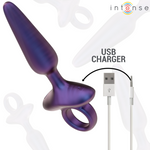 Intense Marlon Vibrador Anal Plug Modelo 4 Controle Remoto