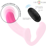 Intense Amy Doble Vibrador 20 cm Rosa Control Remoto