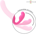 Intense Amy Doble Vibrador 20 cm Rosa Control Remoto