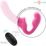 Intense Amy Doble Vibrador 20 cm Rosa Control Remoto