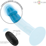 Intense Phoebe Vibrador Realista 10 Vibrações Azul Controle Remoto