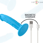 Intense Phoebe Vibrador Realista 10 Vibrações Azul Controle Remoto