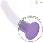 Intenso vibrador Eddie 17,5 cm, 10 vibraciones, morado, control remoto