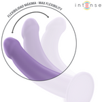 Intenso vibrador Eddie 17,5 cm, 10 vibraciones, morado, control remoto