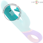Intense Monica Rabbit Vibrador Com Estimulador G-spot Rotativo Azul