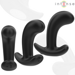 Intense Chandler Anal Plug 10 Vibrações Preto Controle Remoto