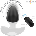 Intense Joey Anal Plug 10 Vibrações Preto Controle Remoto
