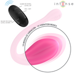 Intense Janice Vibrador U Doble Estimulación 10 Vibraciones Rosa Control Remoto