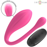 Intense Janice Vibrador U Doble Estimulación 10 Vibraciones Rosa Control Remoto