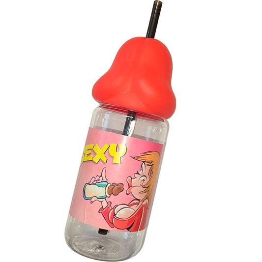Diablo Picante - Mando con Forma de Pene 360 ml Rojo