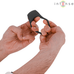 Intense Clover Vibrador Anel Penis 10 Vibrações Preto