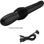 Pretty Love - Vibrador Pazuzu 3 Modos de Impulso Negro