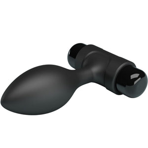 Pretty Love - Vibra Butt 10 Vibrações Plug Anal Preto
