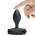 Pretty Love - Vibra Butt 10 VibraçõesPlug Anal Preto