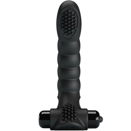 Pretty Love - Vibrador de Dedo Alexander 10 Vibraciones Negro