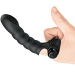 Pretty Love - Vibrador de Dedo Alexander 10 Vibrações Preto