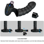 Pretty Love - Vibrador de Dedo Alexander 10 Vibrações Preto
