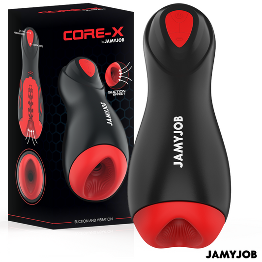 Jamyjob Masturbador Automático Core-x 5 Modos de Succión y Vibración