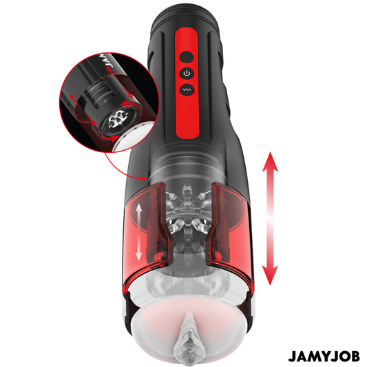 Jamyjob Storm Masturbador Automático de Vagina 10 Modos de Sucção e Impulso