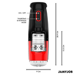 Jamyjob Masturbador Automático de Vagina Cyclone 10 Modos de Sucção e Impulso
