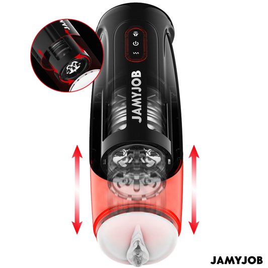 Jamyjob Masturbador Automático de Vagina Cyclone 10 Modos de Sucção e Impulso
