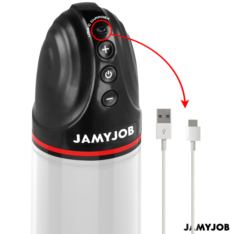 Jamyjob Bomba Automática Xpand 3 Niveles de Succión Gris