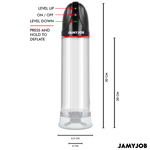 Jamyjob Bomba Automática Xpand 3 Niveles de Succión Gris