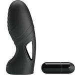 Pretty Love - Vibrador de Dedo de Silicone Alan Preto