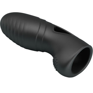 Pretty Love - Vibrador de Dedo de Silicone Alan Preto