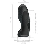 Pretty Love - Vibrador de Dedo de Silicone Alan Preto