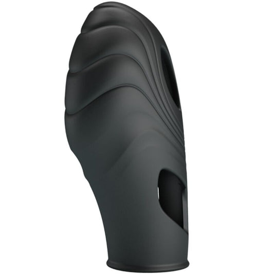 Pretty Love - Lich Silicone Dedo Vibrador Preto