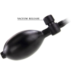 Pretty Love - Plug Anal Inflável Preto