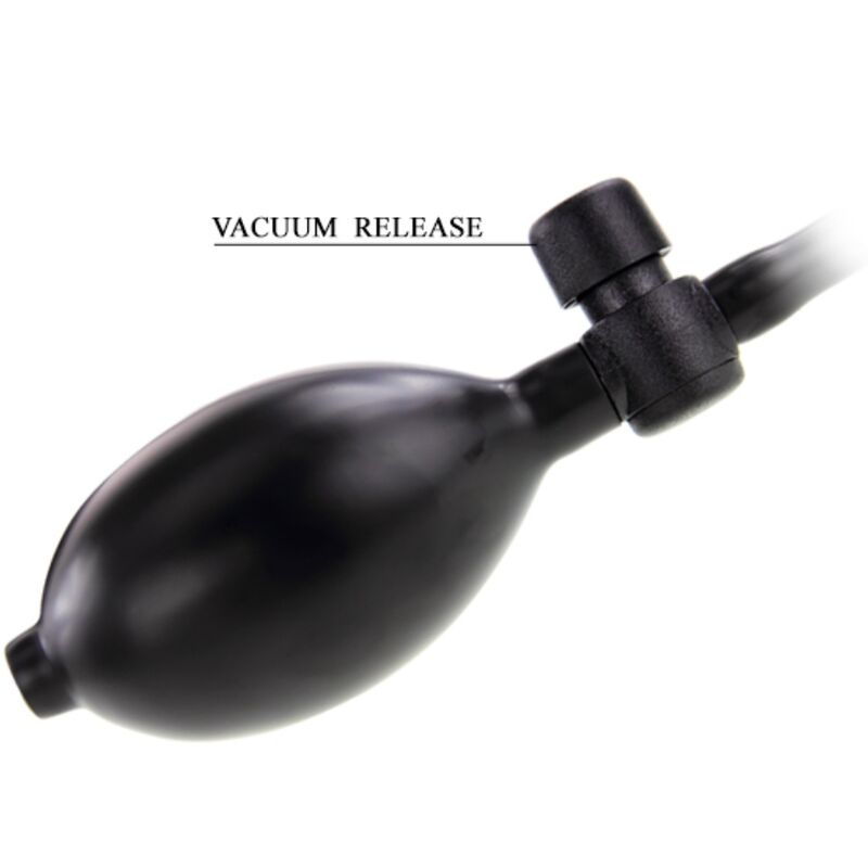 Pretty Love - Plug Anal Inflável Preto