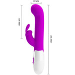 Pretty Love - Centaur Vibrator Rabbit 30 Modos de Vibração Roxo