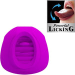 Pretty Love - Estelle Tongue Clitoris Stimulator 12 Vibrações Roxo