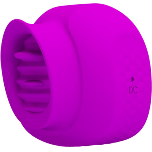 Pretty Love - Estelle Tongue Clitoris Stimulator 12 Vibrações Roxo
