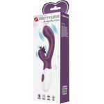 Pretty Love - Butterfly Kiss Vibrador de Conejo y Estimulador de Punto G Morado
